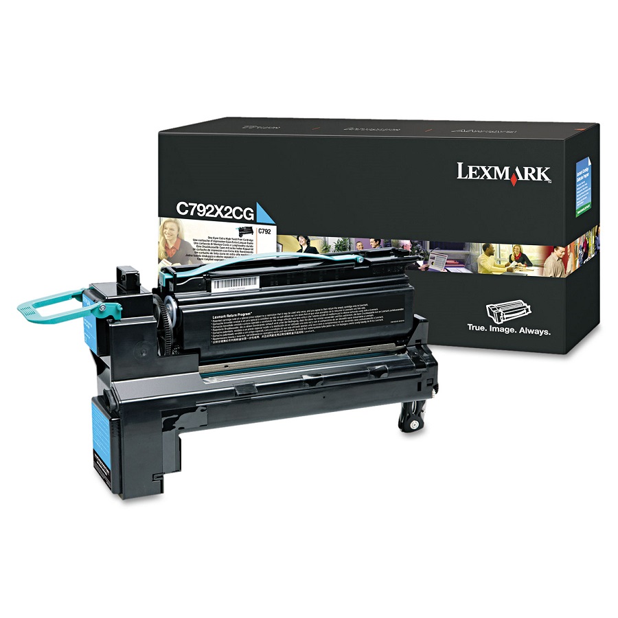 Lexmark C792X2CG Cyan Toner Cartridge