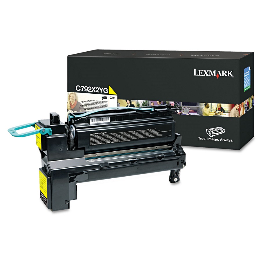 Lexmark C792X2YG Yellow Toner Cartridge