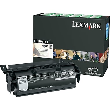 Lexmark T650A11A Black Toner Cartridge