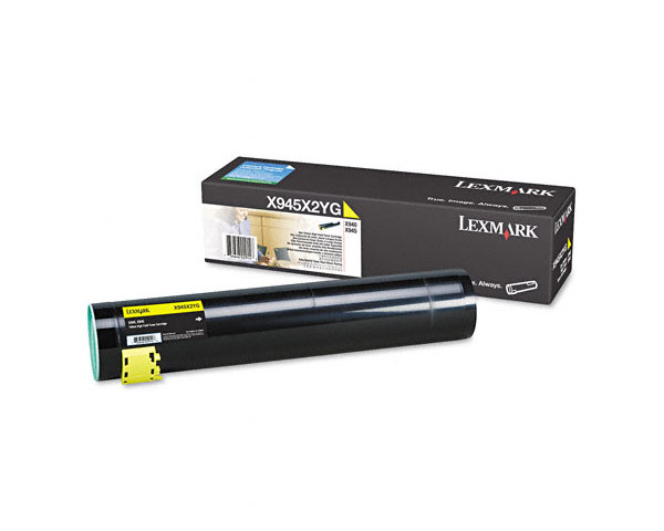 Lexmark X945X2YG Yellow Toner Cartridge - High Capacity