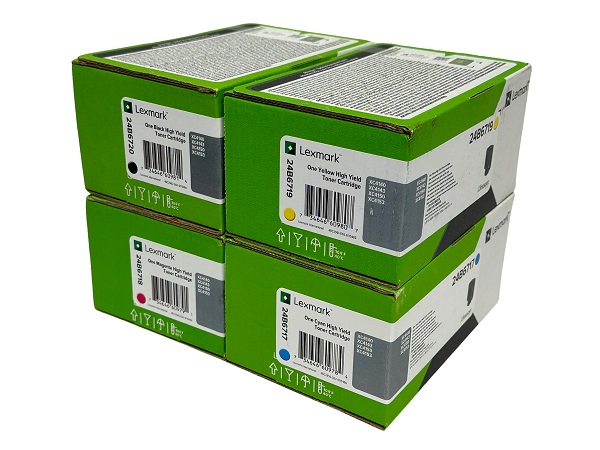 Lexmark XC4140 / XC4150 Complete Toner Set