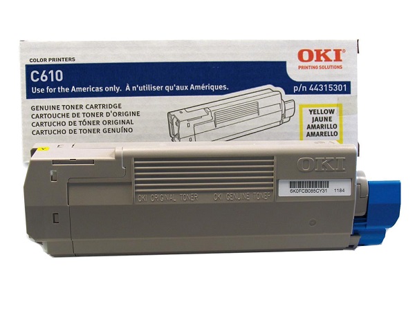 Okidata 44315301 Yellow Toner Cartridge