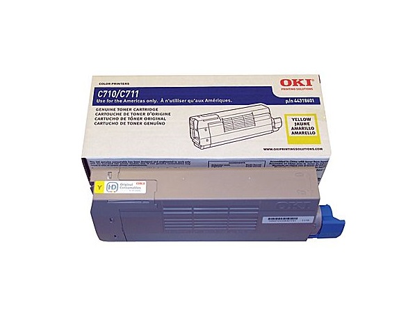 Okidata 44318601 Yellow Toner Cartridge