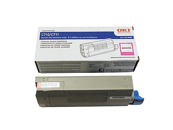 Okidata 44318602 Magenta Toner Cartridge