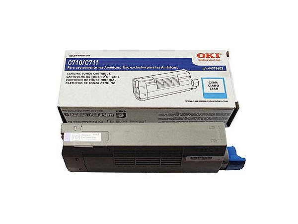 Okidata 44318603 Cyan Toner Cartridge