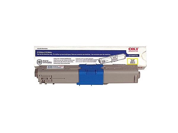 Okidata 44469701 Yellow Toner Cartridge