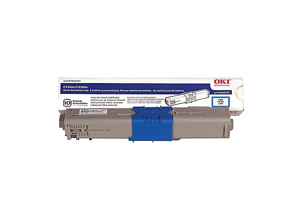 Okidata 44469703 Cyan Toner Cartridge