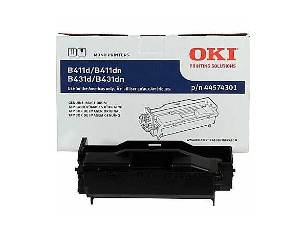 Okidata 44574301 Black Drum Unit