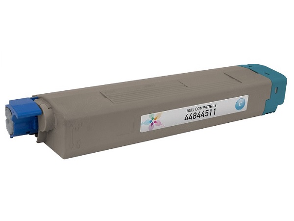 Compatible Okidata 44844511 Cyan Toner Cartridge