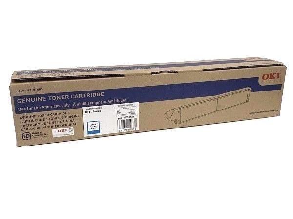 Okidata 45536423 Cyan Toner Cartridge