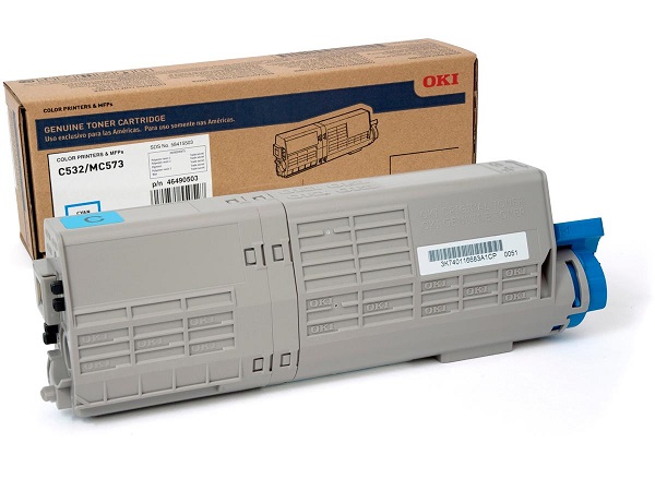 Okidata 46490503 Cyan Toner Cartridge