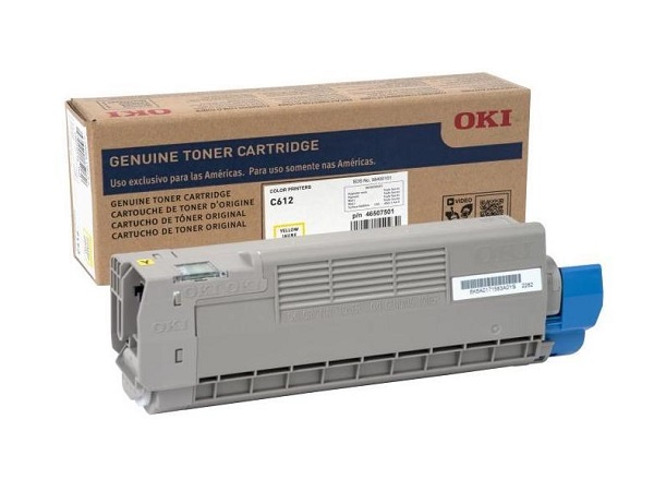 Okidata 46507501 Yellow Toner Cartridge