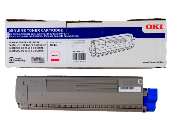 Okidata 46861302 Magenta High Capacity Toner Cartridge