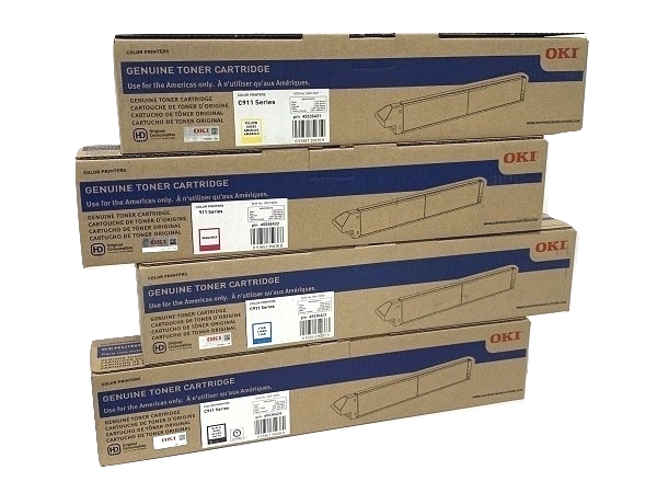 Okidata C911dn Complete Toner Set