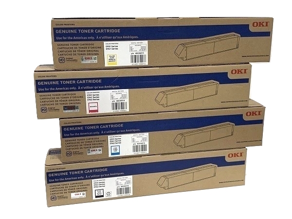 Okidata C931 & C941 Complete Toner Set