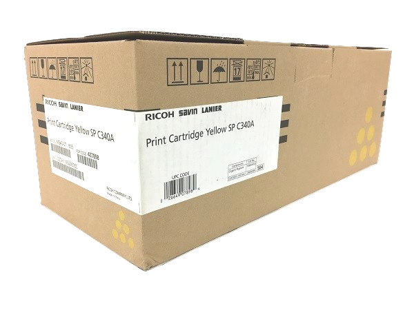 Ricoh 407898 (SP C340A) Yellow Toner Cartridge