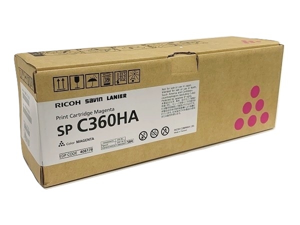 Ricoh 408178 (High Capacity) Magenta Toner Cartridge