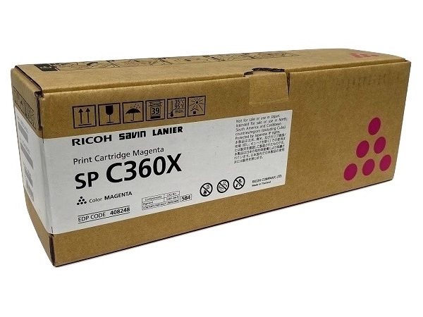 Ricoh 408248 (Extra High Capacity) Magenta Print Cartridge