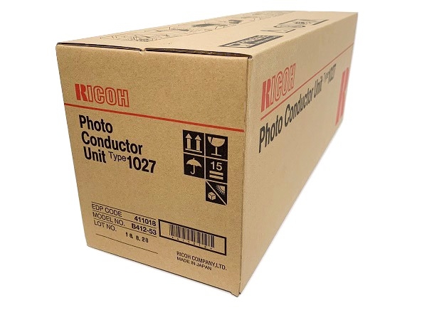 Ricoh 411018 TYPE 1027 Black Photoconductor