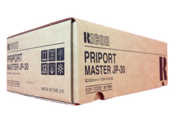 Ricoh 817551 Thermal Master, Box of 2