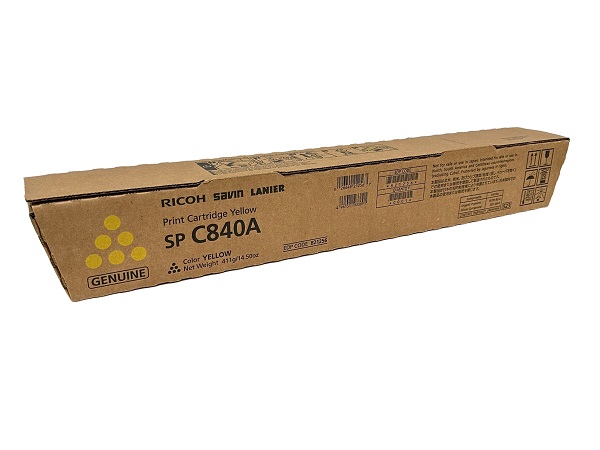 Ricoh 821256 (SP C840A) Yellow Toner Cartridge