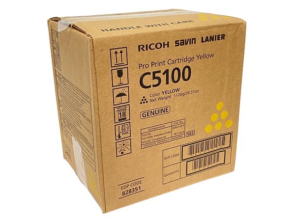 Ricoh 828351 (828222) Yellow Toner Cartridge