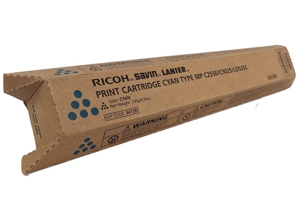 Ricoh 841281 Cyan Toner Cartridge