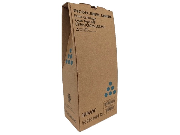 Ricoh 841358 Cyan Toner Cartridge