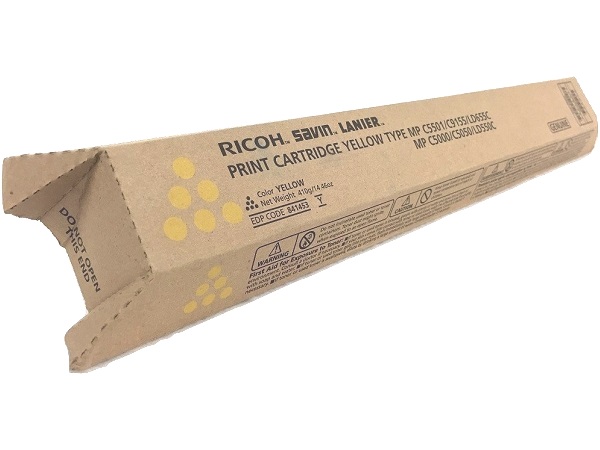 Ricoh 842499 (841453) Yellow Toner Cartridge - High Yield