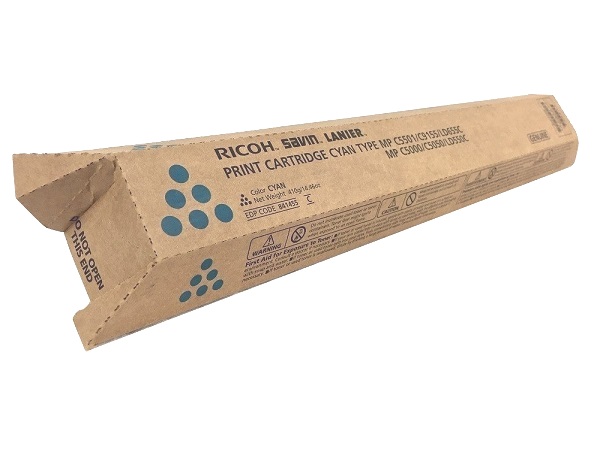 Ricoh 842501 (841455) Cyan Toner Cartridge - High Yield