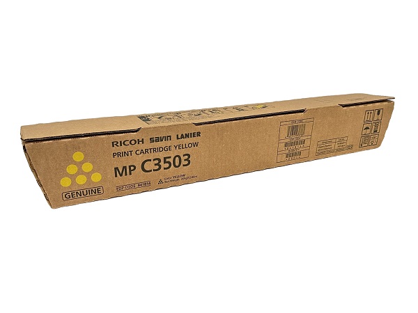 Ricoh 841814 (841818) Yellow Toner Cartridge