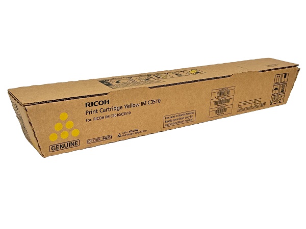 Ricoh 842551 Yellow High Yield Toner Cartridge