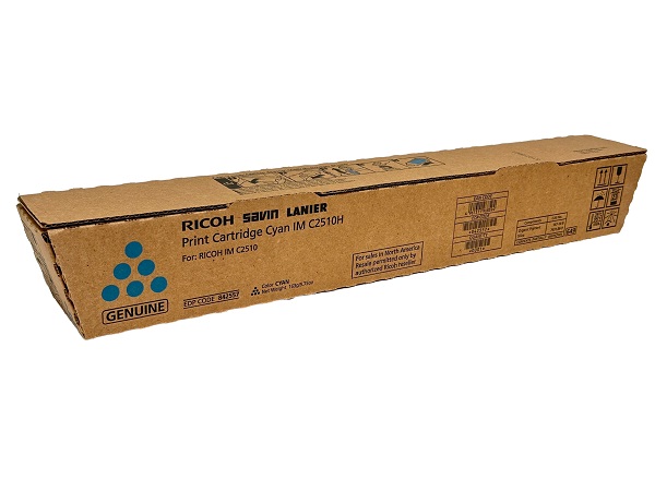 Ricoh 842557 Cyan High Yield Toner Cartridge