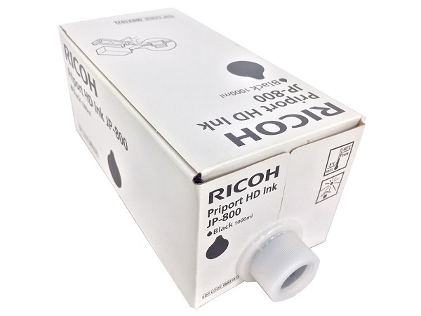 Ricoh 893107 Black Duplicator Ink JP800
