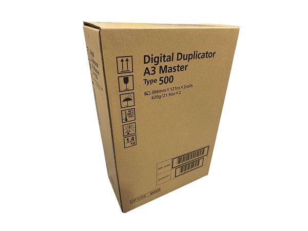 Ricoh 893529 (TYPE 500) Masters - Box of 2 | GM Supplies