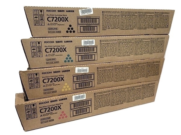 Ricoh C7200X Complete Toner Set (Graphic Models Only)