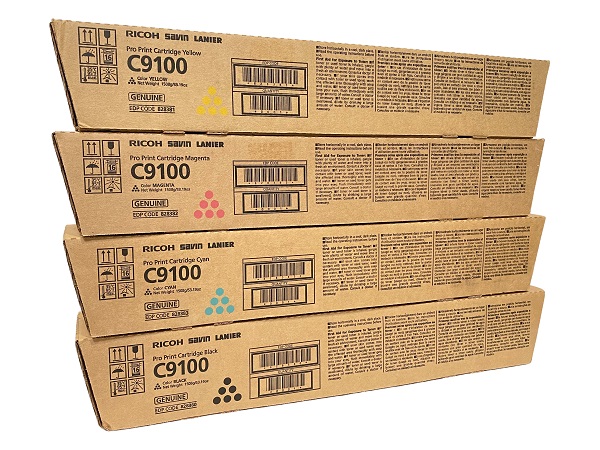 Ricoh Pro C9100 & C9110 Complete Toner Set