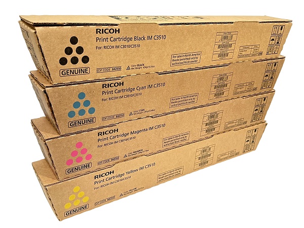 Ricoh IM C3010 / C3510 Complete Toner Set