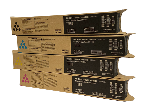 Ricoh IM C400 Complete Toner Set 8,000 Page Yield Set