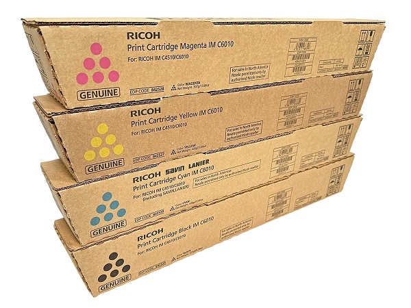 Ricoh IM C4510 / IM C6010 Complete Toner Set