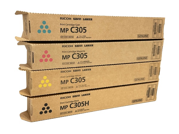 Ricoh MP-C305 Complete Toner Set