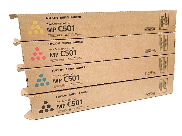 Ricoh MP C501 Complete Toner Set