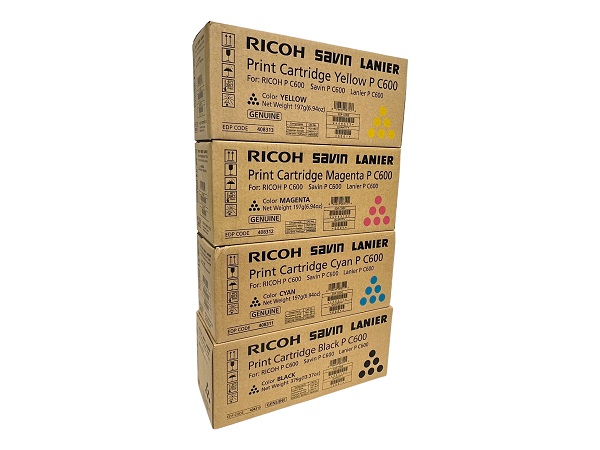 Ricoh P C600 Complete Toner Set