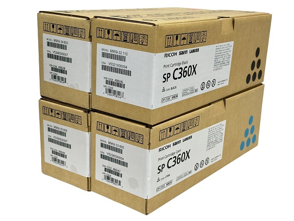 Ricoh C360X Extra High Capacity Toner Set