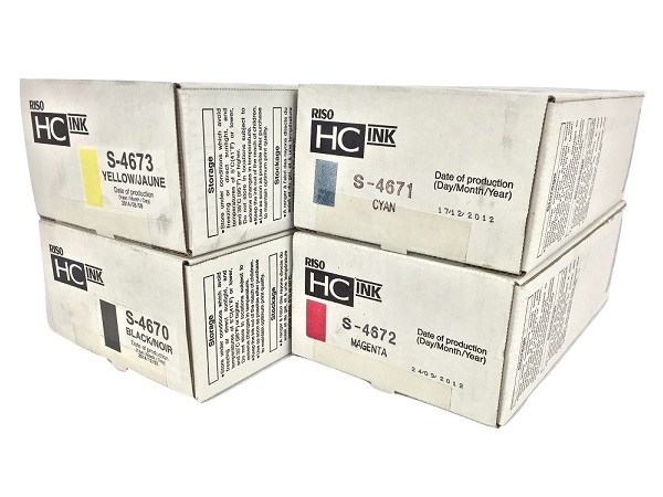 Risograph HC5000 / HC5500 Complete Ink Set