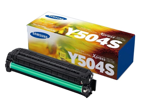 Samsung CLT-Y504S Yellow Toner Cartridge