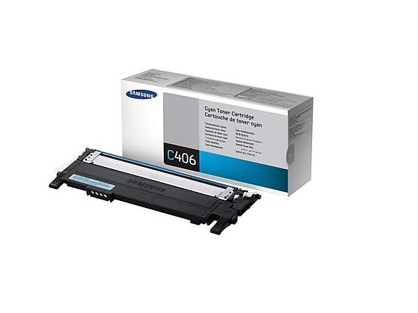 Samsung CLT-C406S Cyan Toner Cartridge