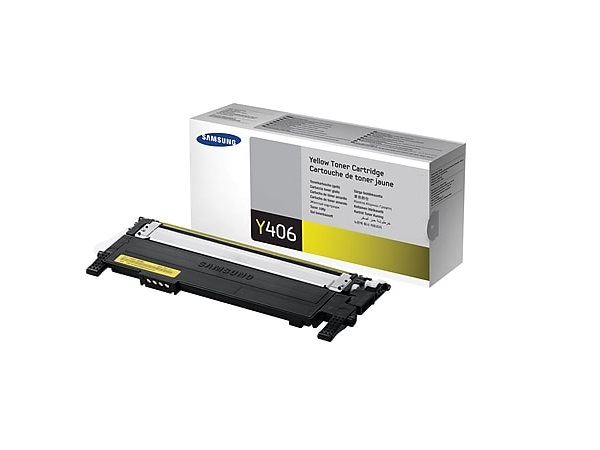 Samsung CLT-Y406S Yellow Toner Cartridge