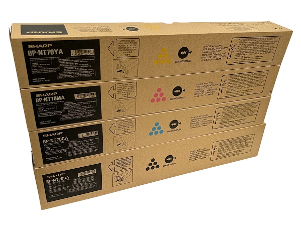 Sharp BP-NT70 Complete Toner Set