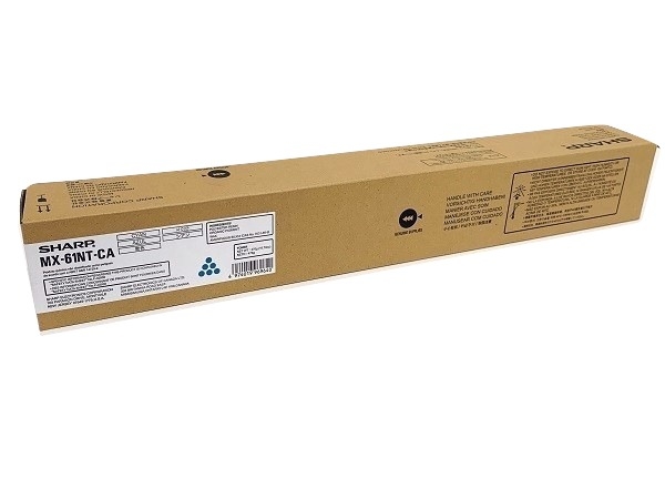 Sharp MX-61NTCA (MX61NTCA) Cyan Toner Cartridge